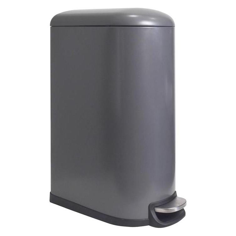 Perel Urban bin - 40 l - Rectangular - Matt grey (40 l) (BIN-354140)