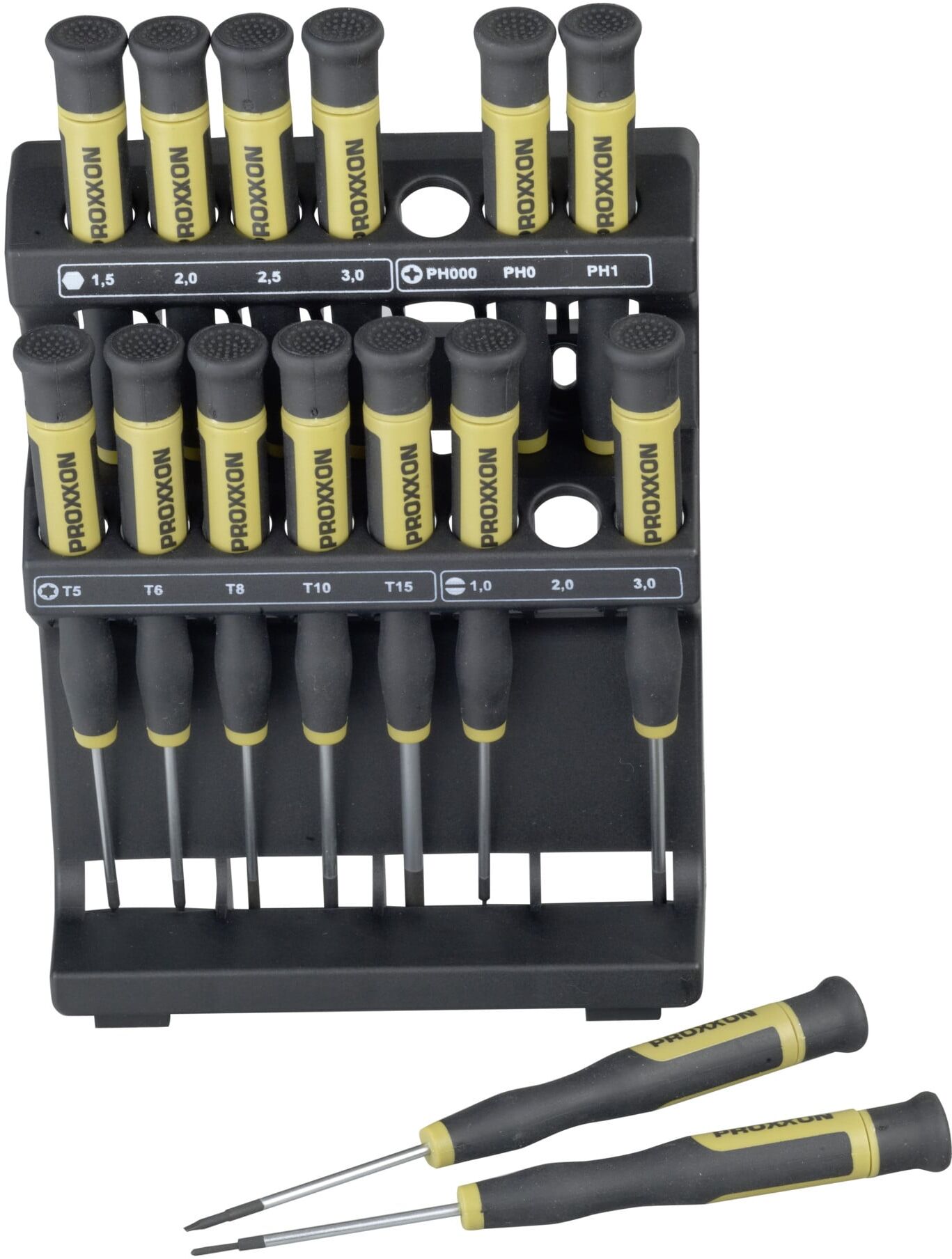 Proxxon MICRO-DRIVER Schraubendreher-Satz, 15-teilig (28148)