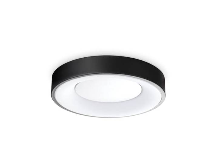 Ideal Lux PLANET Integriertes LED-Halbbündiges Licht, Schwarz, 1550 lm, 3000 K