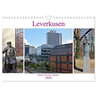 Leverkusen Hitdorf Wiesdorf Opladen (Wandkalender 2026 DIN A4 quer), CALVENDO Monatskalender