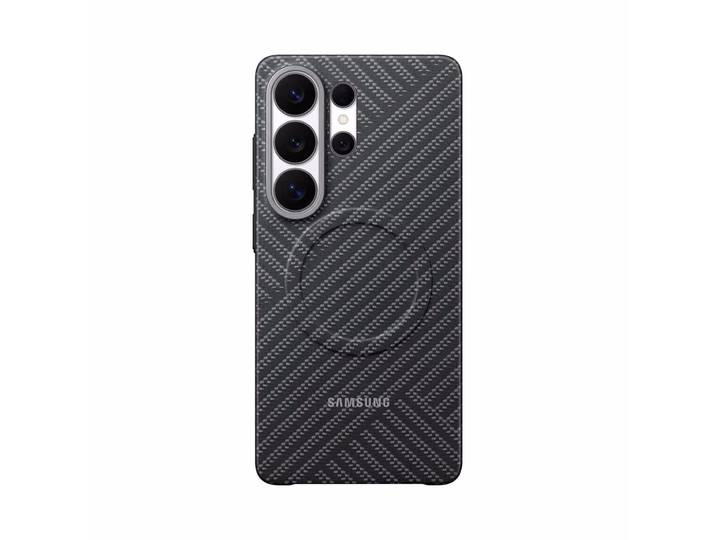 Samsung S26 Ultra Carbon-Cover Carbon Magnet Case Gray Samsung Cover – Handyhülle/Handy Tasche – grau