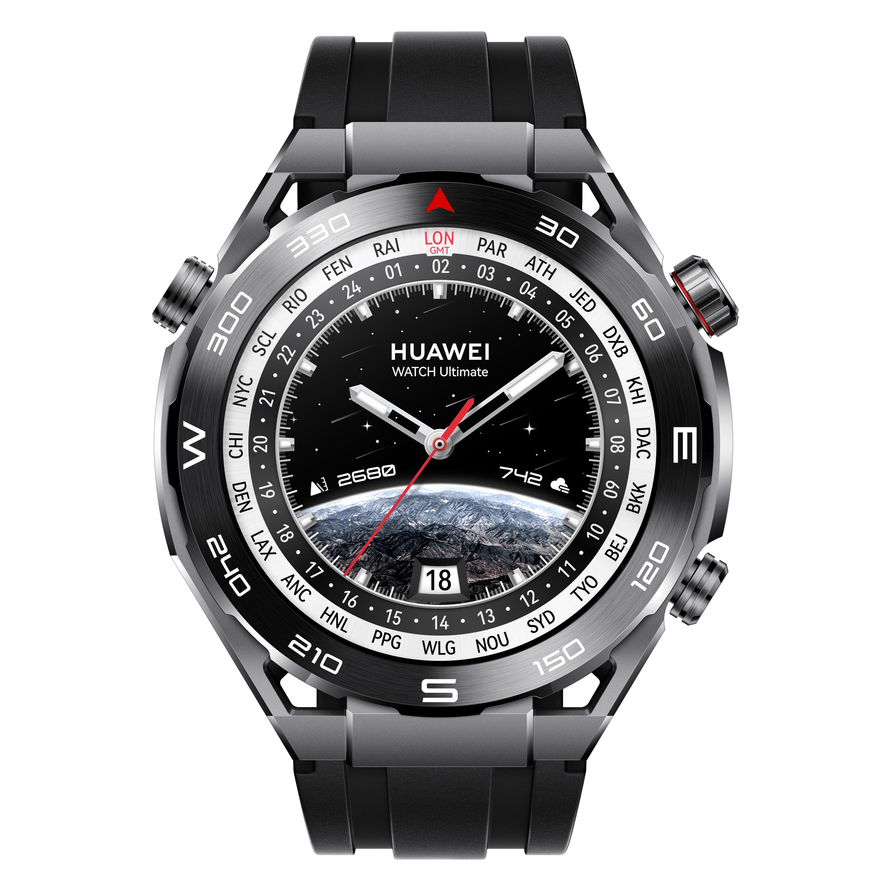 Huawei Watch Ultimate Expedition Black (48.50 mm, ohne SIM) (55020AGF)