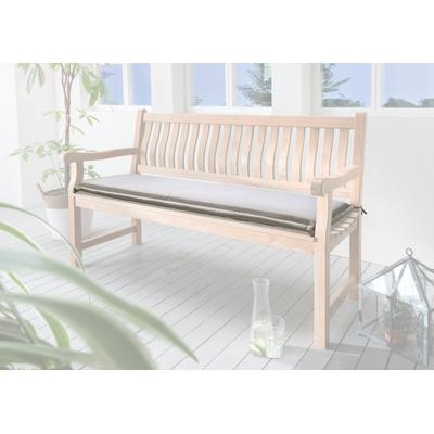 Bankauflage DESTINY "POLSTER", beige (sand), B:110cm T:45cm, Obermaterial: 100% Polyester. Füllung: 100% Polyurethan, Polsterauflagen, Bankauflage, Polyester