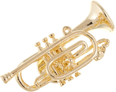 ART of Music Pin Cornet vergoldet