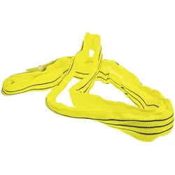 RS PRO, Fördertechnik, Yellow round lifting sling,2m 3ton pull