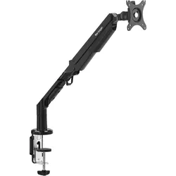 Vantage Monitorarm Premium single Gas 75x100 -12kg 36" schwarz (Tisch, 12 kg), Monitor Halterung, Schwarz