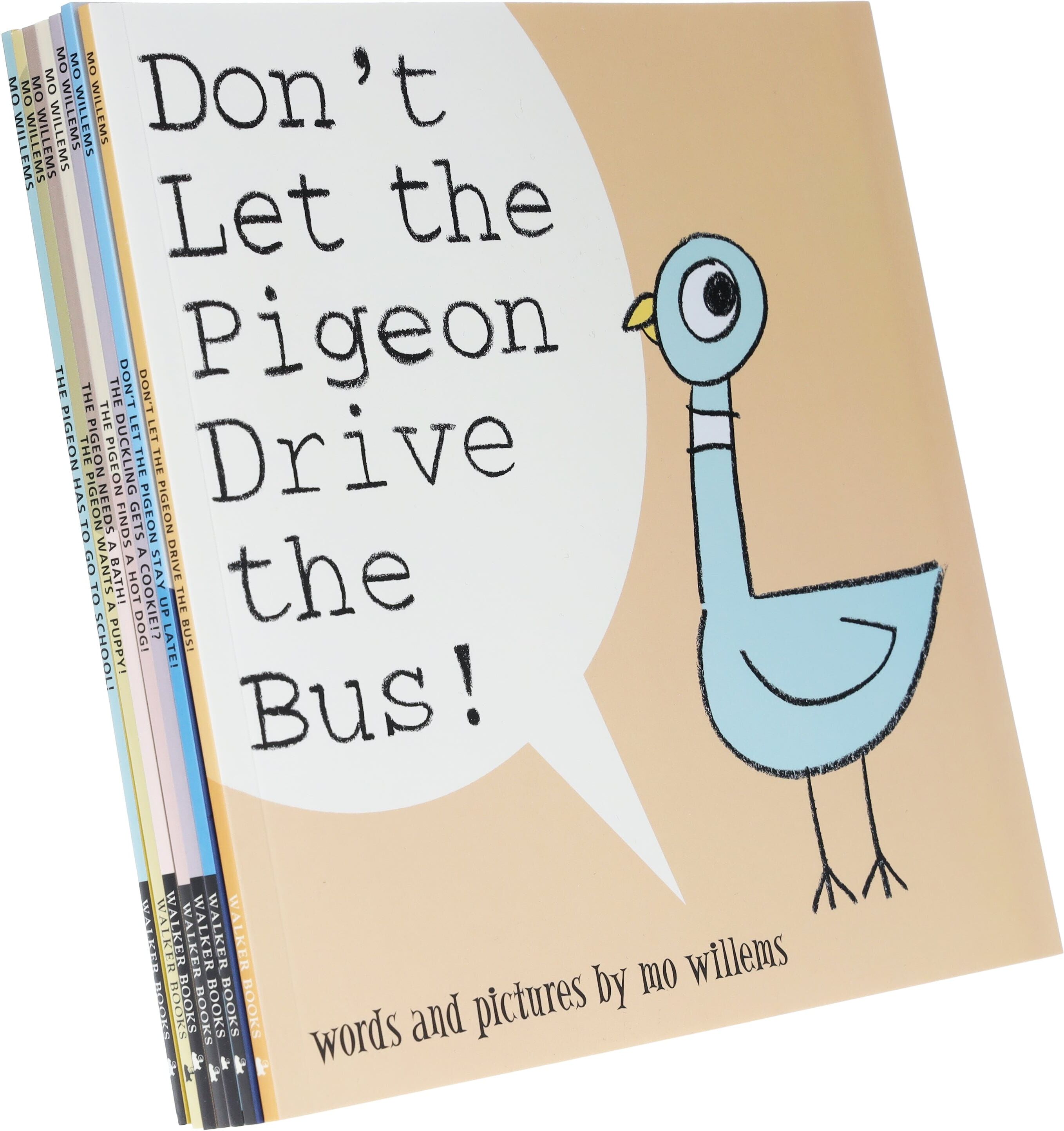 Don't Let the Pigeon Series 7 Books Collection Set By Mo Willems - Age 3-7 - Paperback Walker Books Ltd