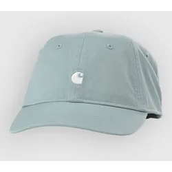 Carhartt WIP Madison Logo Cap tourmaline / white Gr. Uni