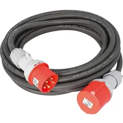 CEE-Verlängerungsleitung H07RN-F, 400V/32A, 5x6mm2, 20m