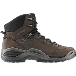 Lowa, Herren, Wanderschuhe, Renegade Evo Ll Mid (44.5), Braun, Schwarz