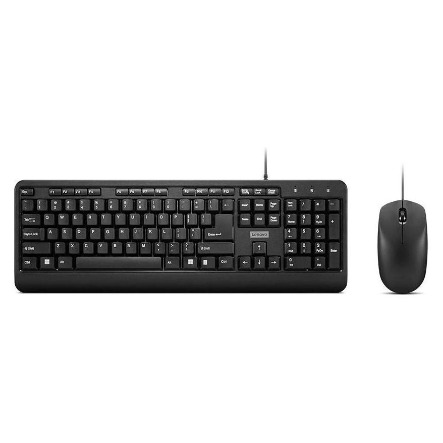 Lenovo 160 Keyboard Mouse Included (US, Kabelgebunden) (GX31L52655)
