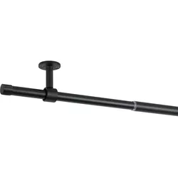 Teleskopgarnitur 2in1 Cap Farbe: Schwarz, Größe: 210-400 cm
