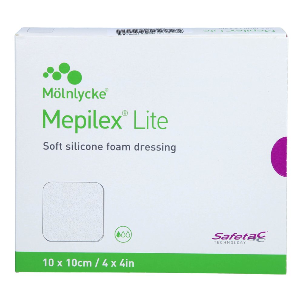 Acti Medi GmbH Mepilex Lite Schaumverband 10x10 Cm Steril 17832785