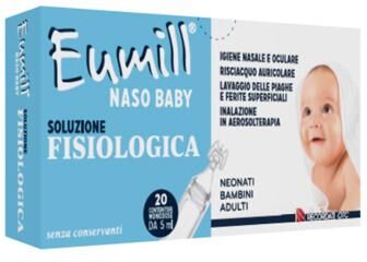 Recordati Eumill Naso Baby Soluzione Fisiologica 20 Monodose 5ml