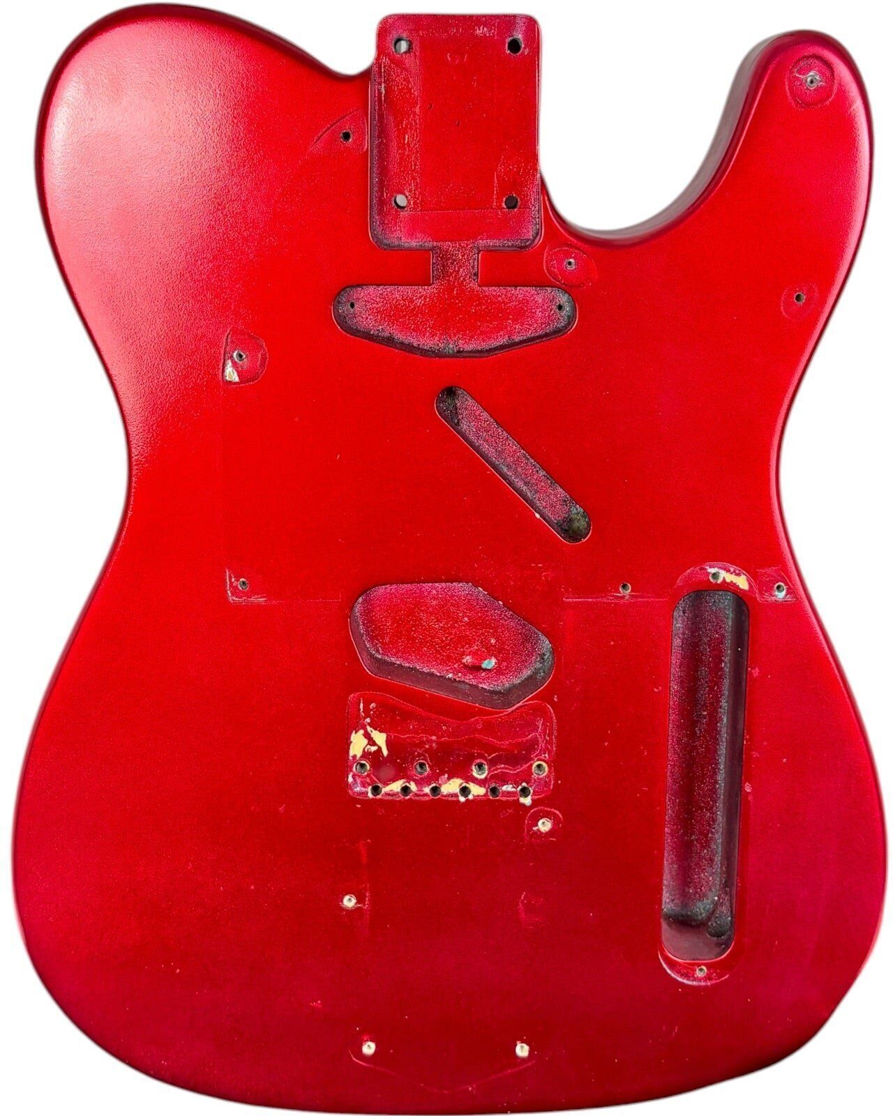 Fender Japan Telecaster Body - Red Repaint   rot - Refurbished