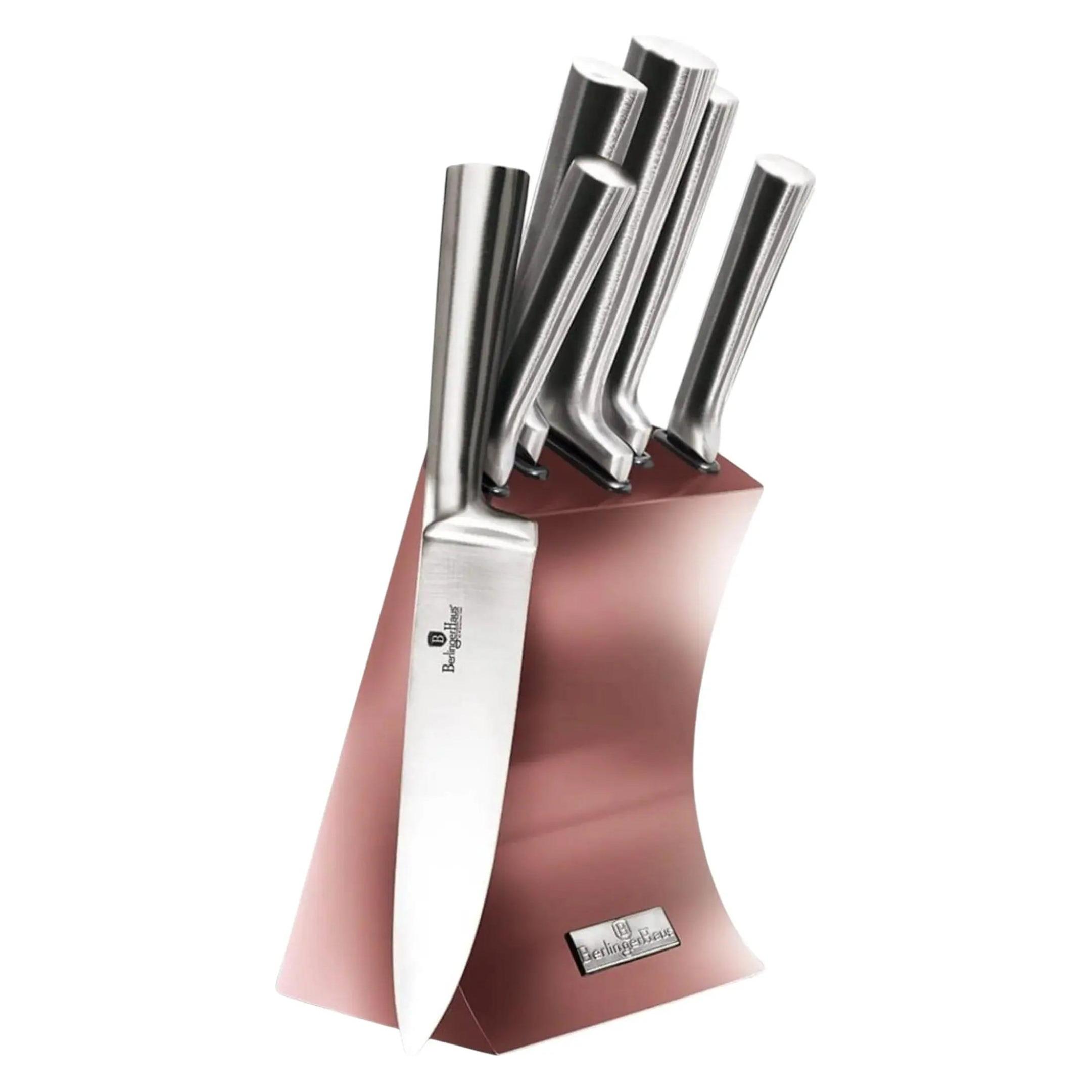 BerlingerHaus Knife set with stand BH-2447 (20 cm) (2447)