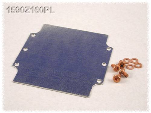 Hammond Electronics 1590Z119PL 1590Z119PL Endplatte Stahlblech Natur 1St.