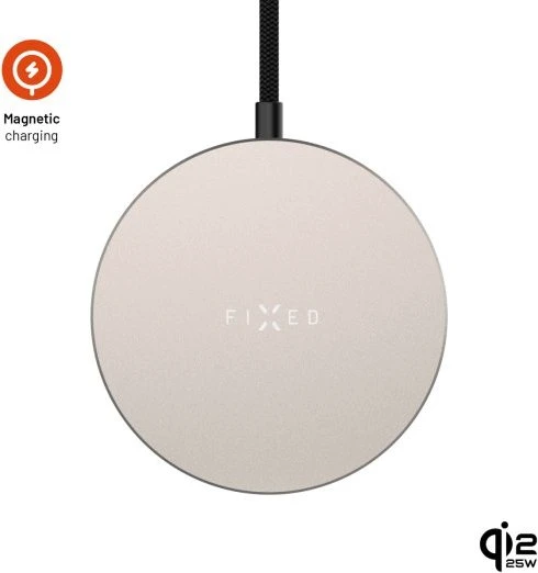 FIXED MagPad Slim2 mit MagSafe Qi2.2 Unterstützung 25W titan