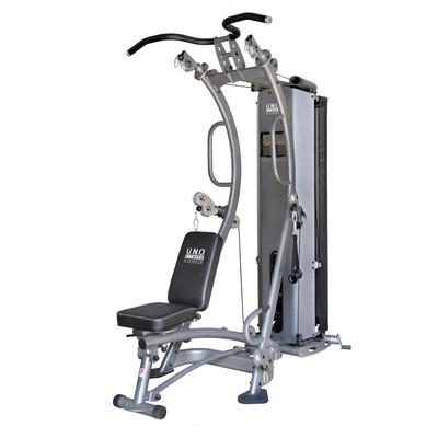 Kraftstation U.N.O. FITNESS "GX6 Seilzugstation", silber, KraftstationenB:109cm H:214cm L:199cm, B:109cm H:214cm L:199cm