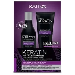 Kativa Keratin Post Smoothing Xpress Set 2 Artikel