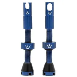 PEATY ́S x Chris King Tubeless Ventil Set (MK2) navy 42 mm
