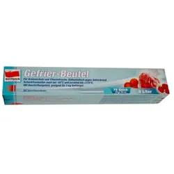 Gefrierbeutel Quickpack 25x32 cm, Klipse 3 L 75 Stück in der Faltschachtel