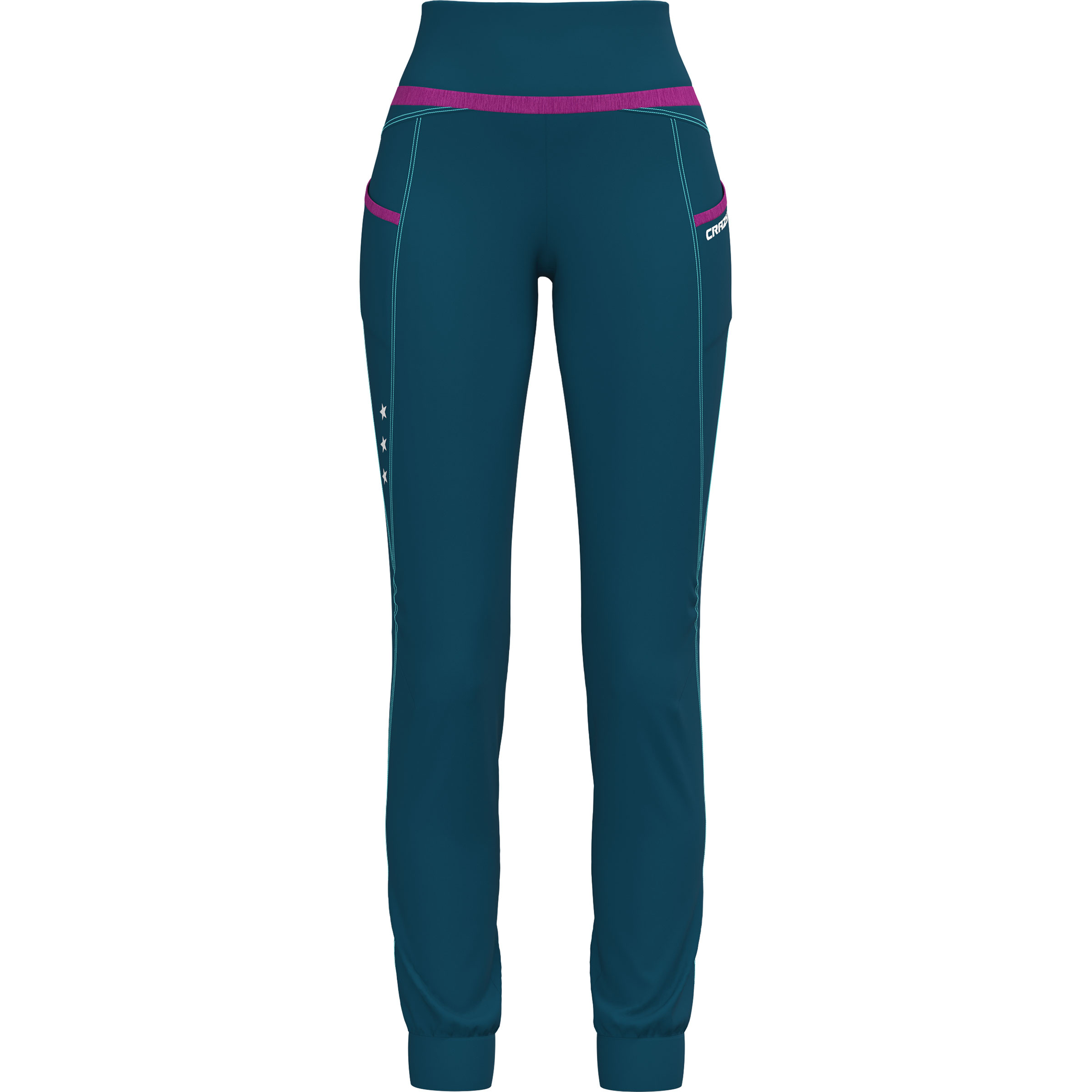 Crazy Exit Tights Damen Tights & Leggings tuerkis Größe S Trekking Elastisch