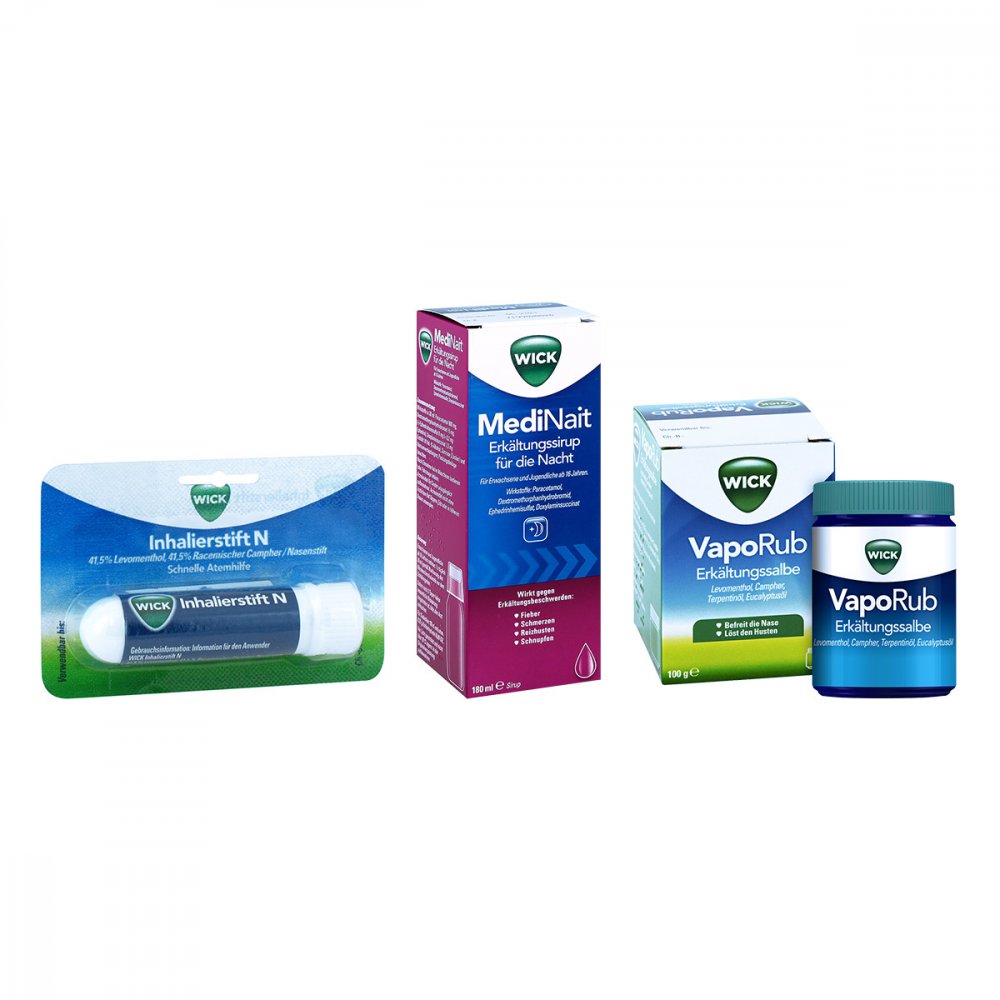 WICK Pharma - Zweigniederlassung der Procter & Gam Wick Set für die Nacht 08100593