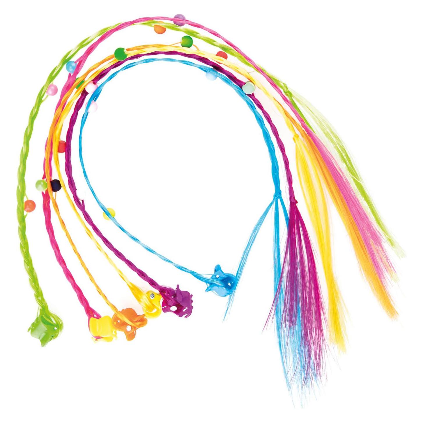 Toi-Toys Haarlocke Haarspange mit Herzen, 6tlg. (6 Stk.) (45117841)