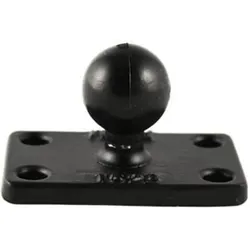 RAM Mounts Basisplatte rechteckig, Smartphone Halterung, Schwarz