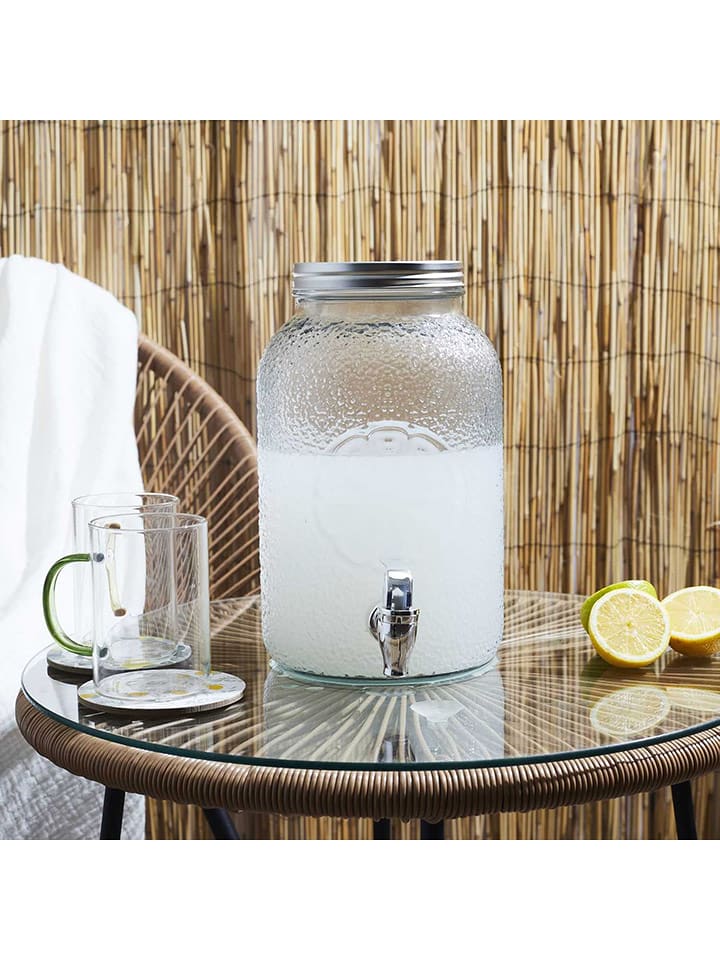 Garden Spirit Getränkespender in Transparent - 3,8 l - onesize