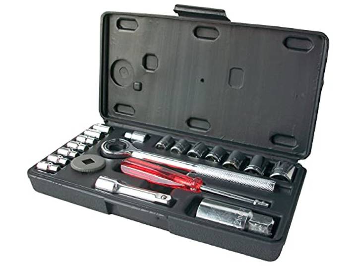 Werkzeyt Dopsleutelset, 1/4 inch en 3/8 inch, 20-delig / B20795