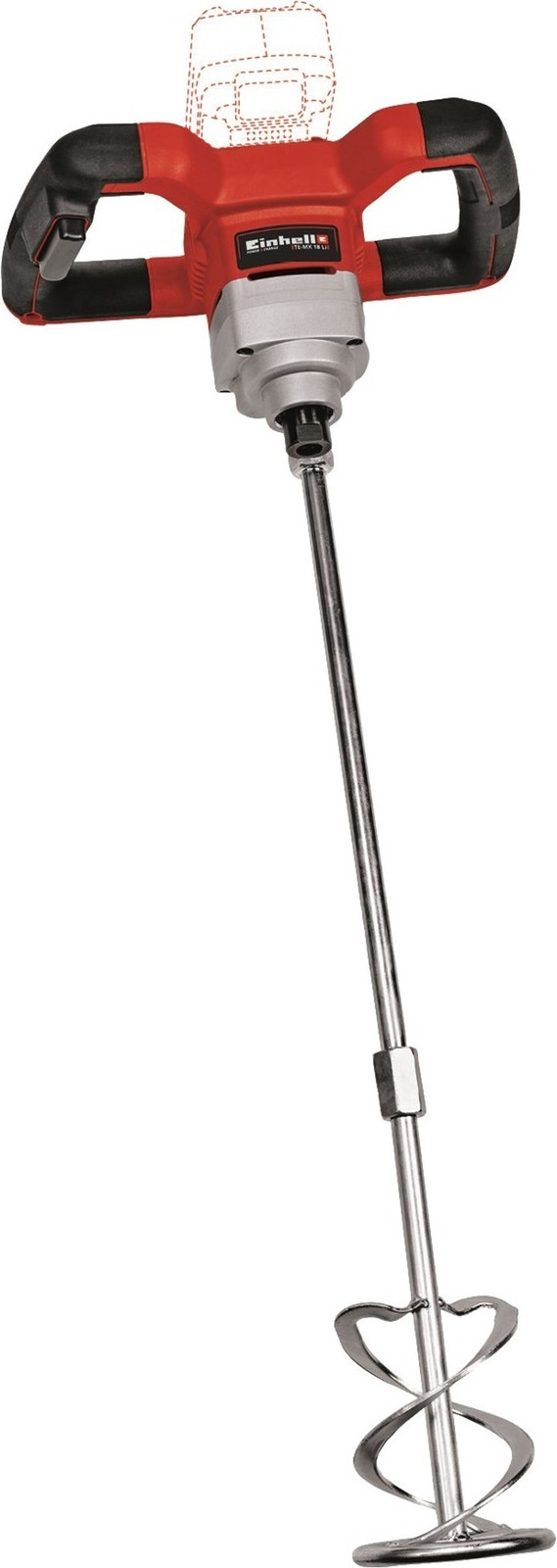 Einhell Power X-Change accu-mengmachine TE-MX 18 Li voor verf en mortel zonder accu en lader