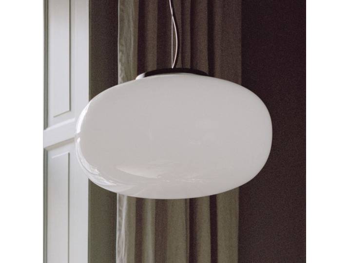 Karl-Johan Pendelleuchte Ø400 Opal Glass - New Works Karl-Johan Large - Wohnzimmer - Design - Einflammig