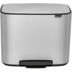 Brabantia Bo Treteimer, Abfalleimer, Weiss