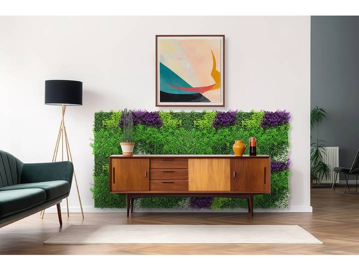 Akustikpaneel Ryno - Mixed 52 x 52 x 4cm Violett
