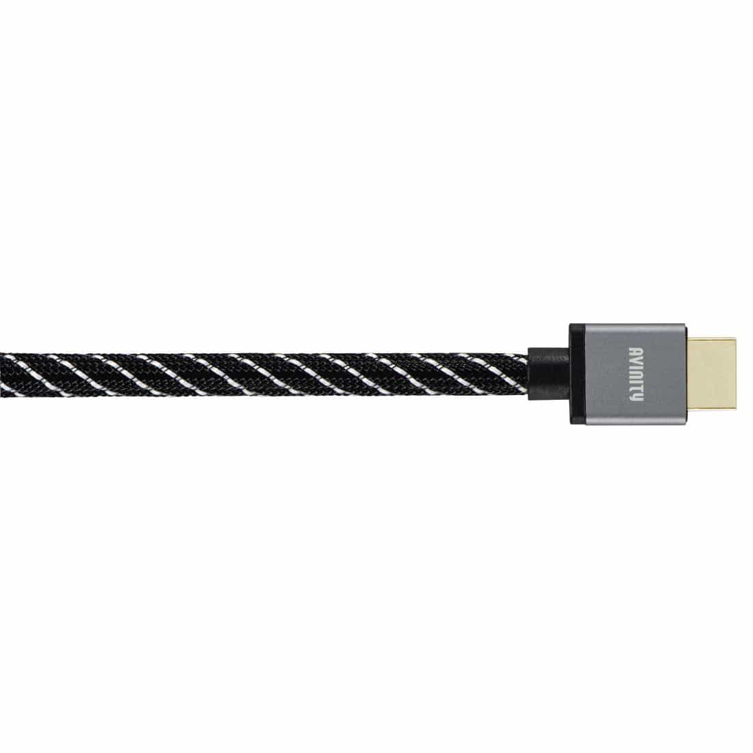 Avinity 127173 48 Gbit/s Stecker Gerade HDMI auf HDMI Typ A (Standard) 3 m (Anthrazit) 00127173