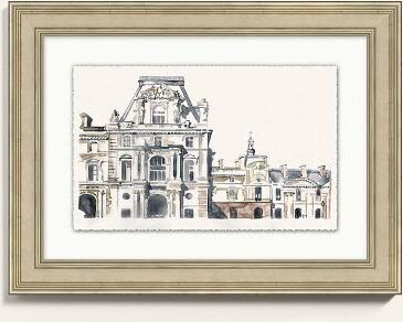 "Louvre Remembered Art - 24"" x 32"" - Ballard Designs"