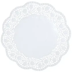 PAPSTAR 2000 Tortenspitzen rund Ø 18 cm weiss