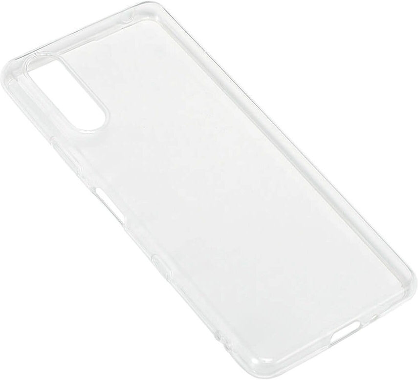 Sony Xperia 10 III GEAR Fleksibelt Plastik Bagside Cover - Gennemsigtig