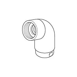 Dornbracht Einstecknippel 04240418900-08 kpl.1/2x20, Grad platin
