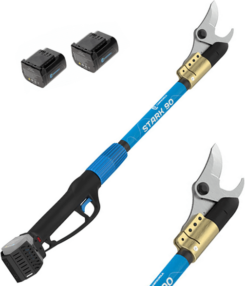 Campagnola STARK 90 - Akku-Baumschere - 2x 21,6V 2,5Ah-Akku - Schnittdurchmesser max. 40 mm