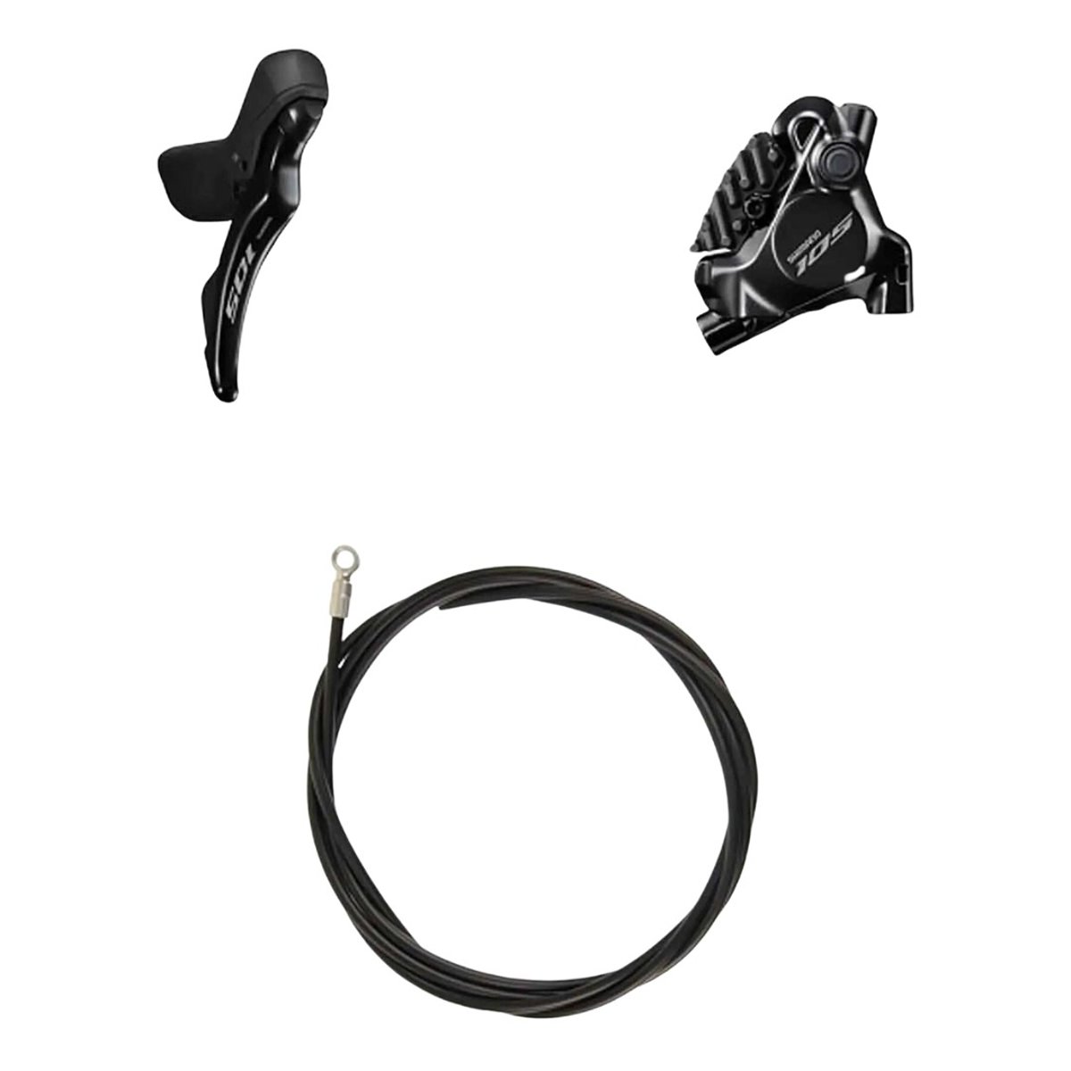 Kit de freio traseiro direito Shimano 105 ST-R7120+BR-R7170