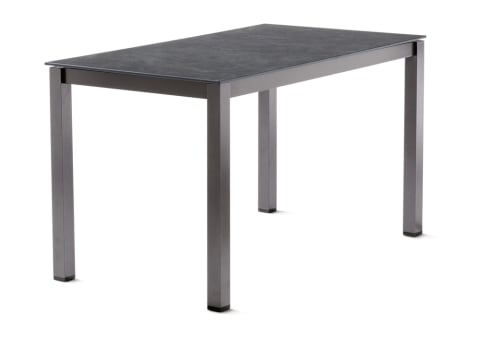 Sieger Exclusiv Passion Sieger Tisch Aluminium 120x80cm, eisengrau