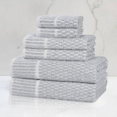 Superior Juno Viscose Cotton Blend 6 Piece Towel Set