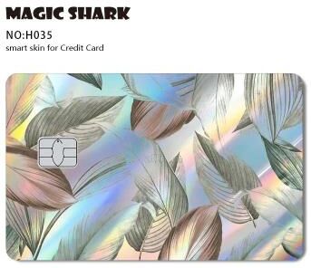 Uplifted Finds Magic Shark Holographic Skull Panda Sticker For Cards small Chip d