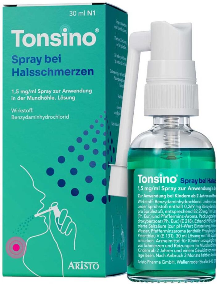 Aristo Tonsino® Spray bei Halsschmerzen