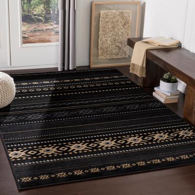 Livabliss The Curated Nomad Zanjero Southwestern Aztec Area Rug