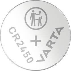 Varta Knopfzelle CR2450 3 V 4 St. Lithium VARTA LITHIUM Coin CR2450 Blister 4 06450101404