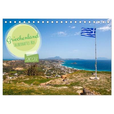 Griechenland - Zauberhaftes Kos (Tischkalender 2027 DIN A5 quer), CALVENDO Monatskalender